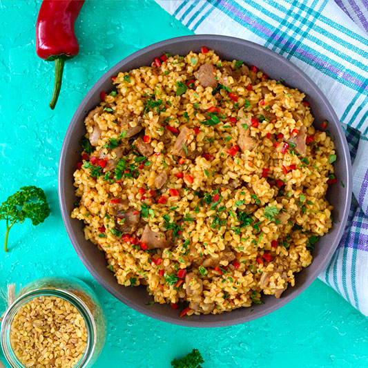 Salade de « Bourghol »