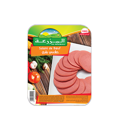 salami pur bœuf pré-tranché