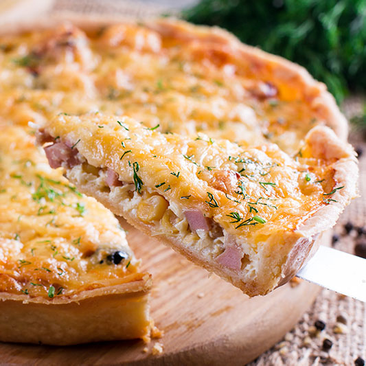 Quiche au jambon