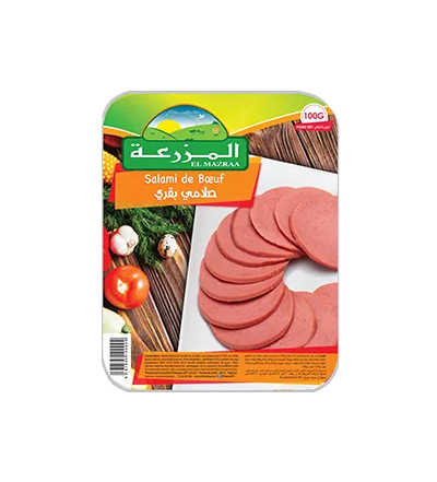 salami pur bœuf pré-tranché